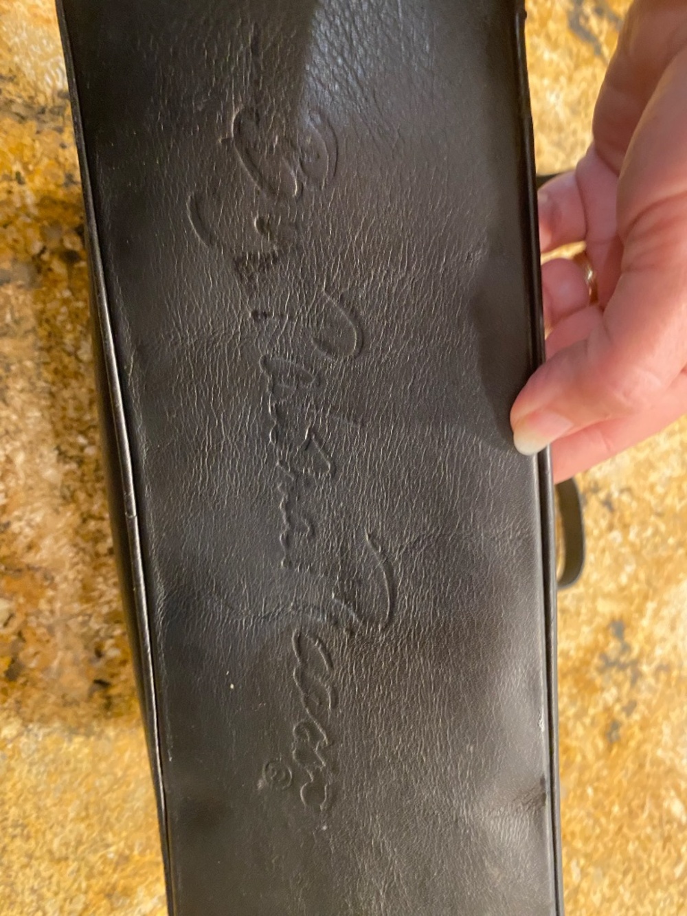 Vintage Paloma Picasso leather purse - Picture 2 of 7